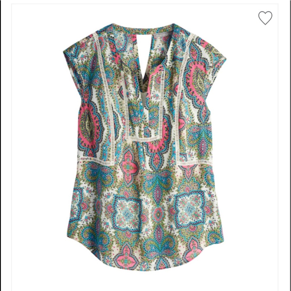 Lattice Detail Blouse by Stitch Fix